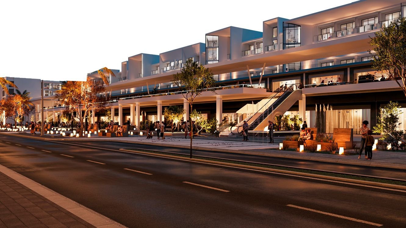 Riva Beachfront District Hurghada commercial zone