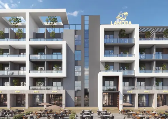 studio for sale in Hurghada with main street view at Lamora Resort