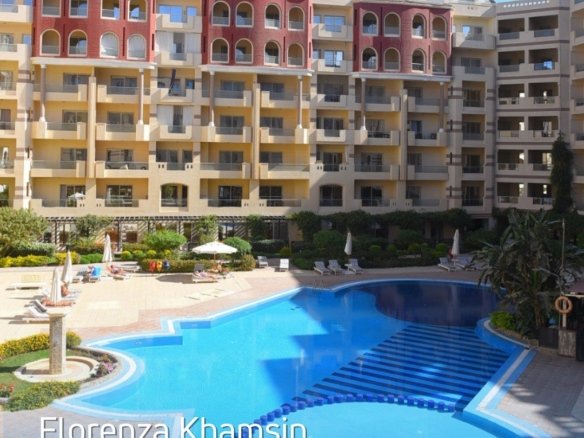 Spacious pool level studio for sale at Florenza Khamsin Hurghada