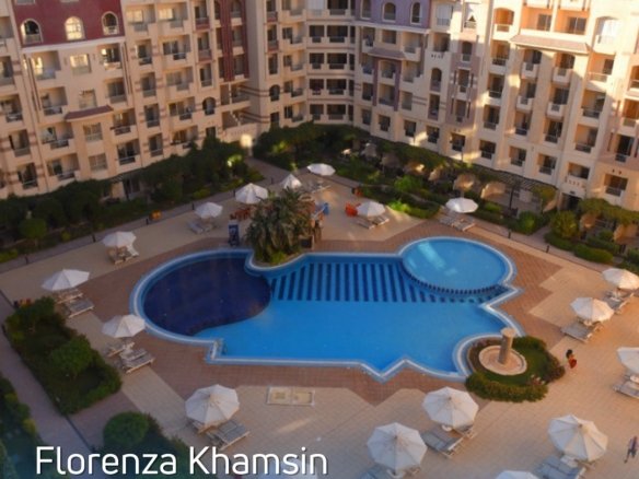 1-bedroom apartment in Hurghada at Florenza Khamsin resort