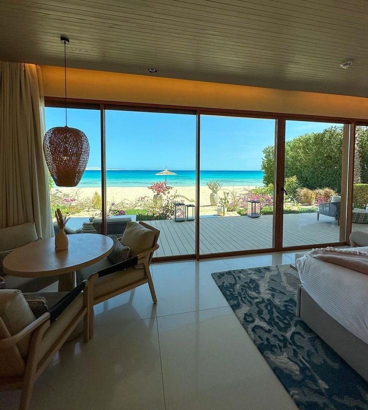 Meerblick von Luxus-Apartments und Villen in Hurghada am Roten Meer