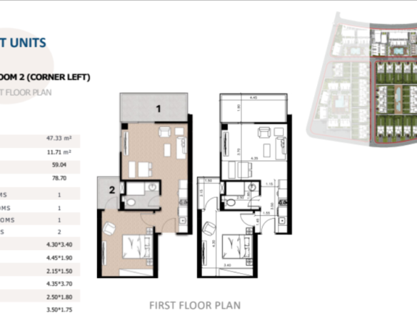 1BR apartment for sale in Long Beach Residence Hurghada
