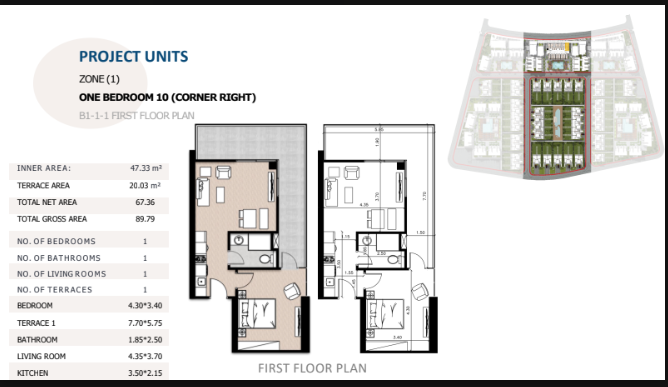 1BR apartment for sale in Long Beach Residence Hurghada 1BR apartment for sale in Long Beach Residence Hurghada