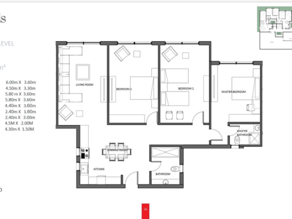 3BR apartment for sale in Red Hills Sahl Hasheesh