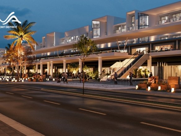 Riva Hurghada modern tengerparti lakásokkal és luxus üdülőélettel a Vörös-tenger partján