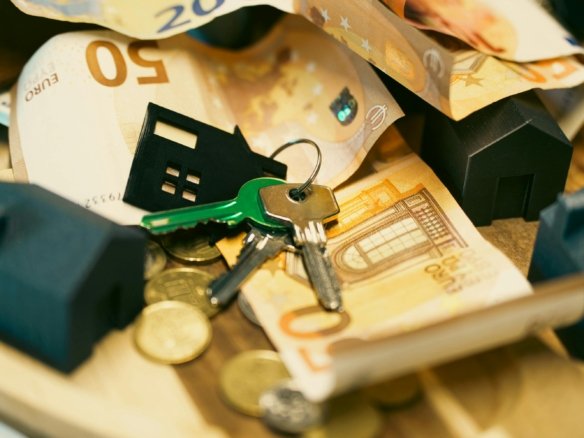 Krieg und Immobilienpreise concept showing property market trends and investment shifts during global conflict