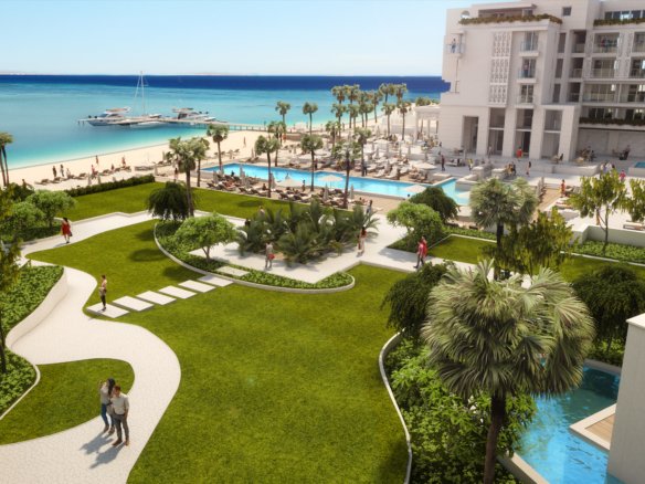 Concierge service desk and hospitality support at ALDAU Strand Hurghada
