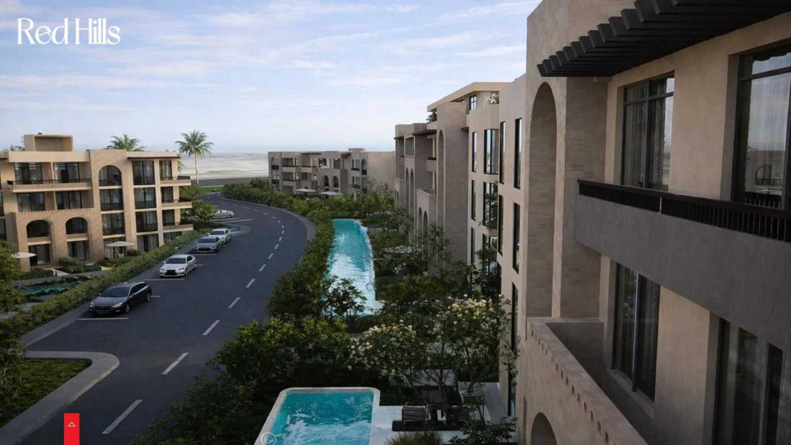 Studio apartment for sale in Red Hills Sahl Hasheesh