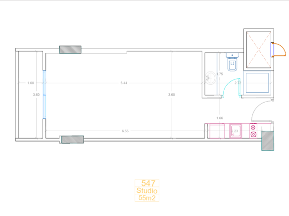 studio apartment for sale in Oro Beach Hurghada Al Ahyaa