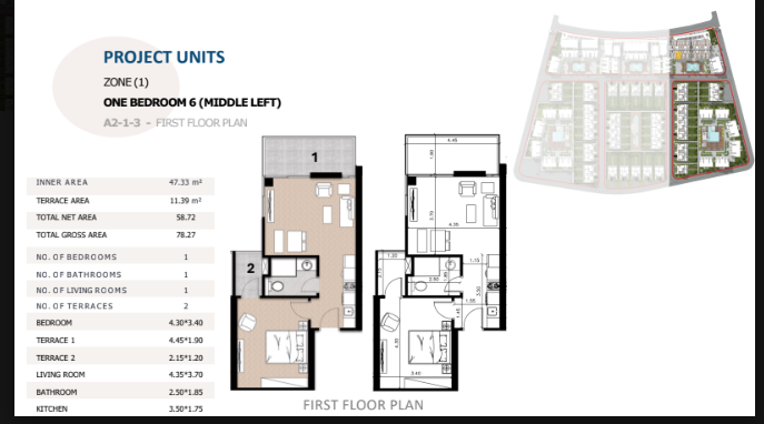1BR apartment for sale in Long Beach Residence Hurghada 1BR apartment for sale in Long Beach Residence Hurghada
