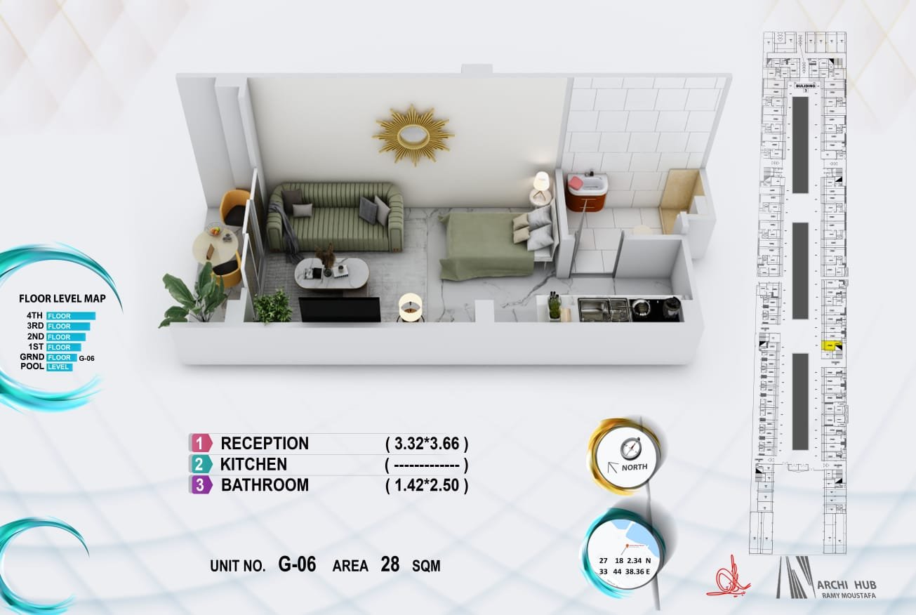 Hurghada Heights Exterior studio apartment for sale in Hurghada Heights El Mamsha
