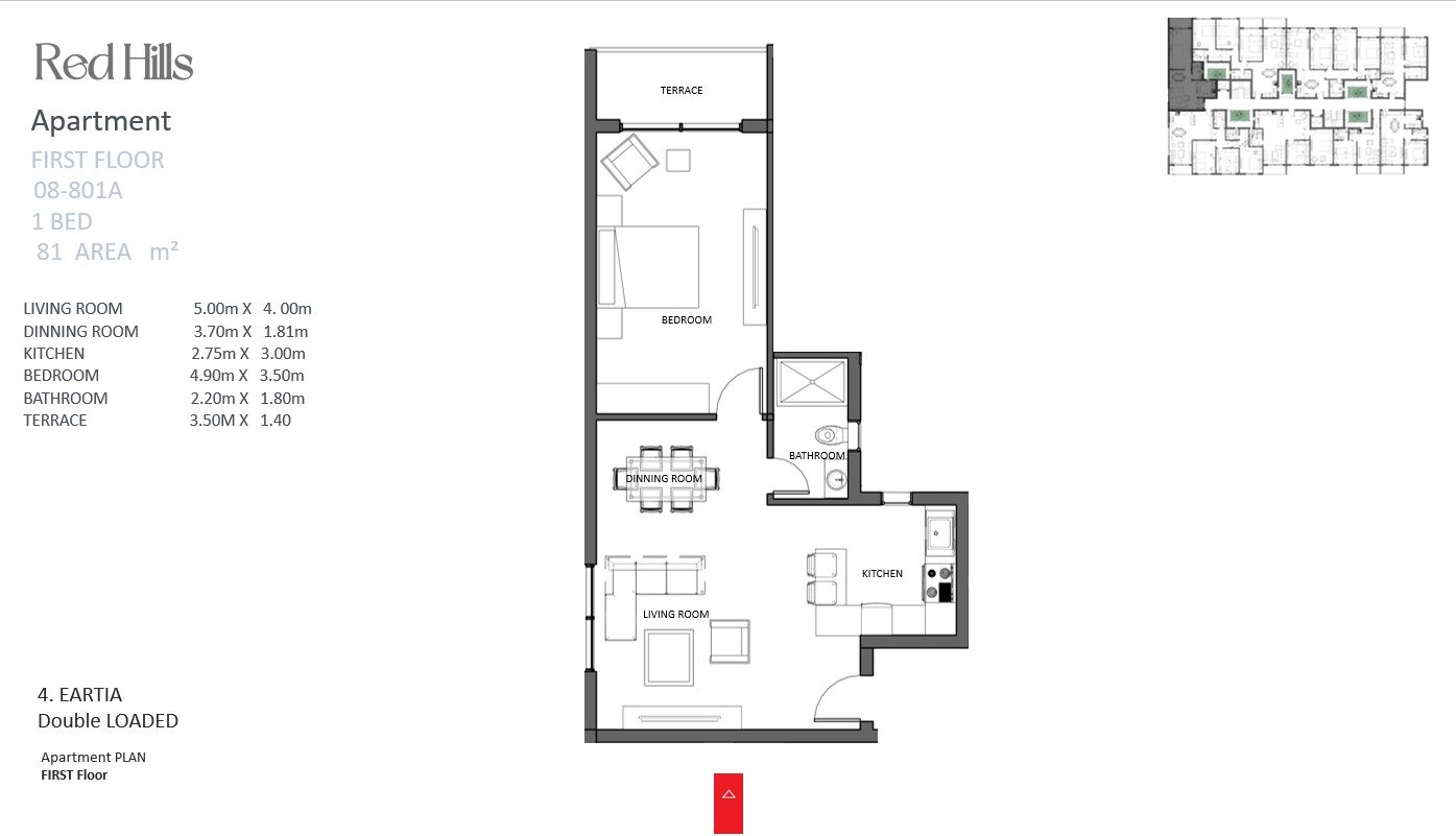 1BR apartment for sale in Red Hills Sahl Hasheesh 1BR apartment for sale in Red Hills Sahl Hasheesh