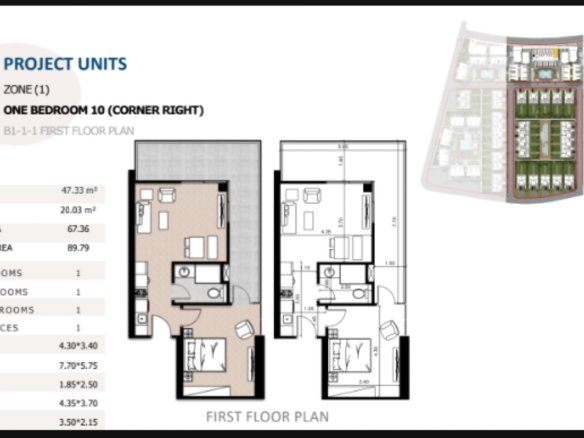1BR apartment for sale in Long Beach Residence Hurghada