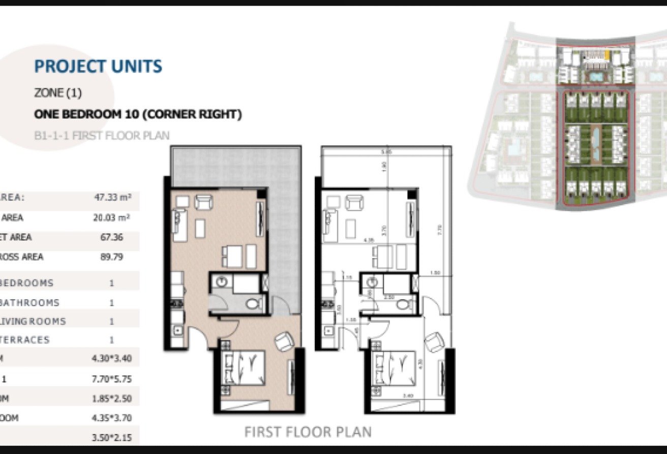 1BR apartment for sale in Long Beach Residence Hurghada 1BR apartment for sale in Long Beach Residence Hurghada