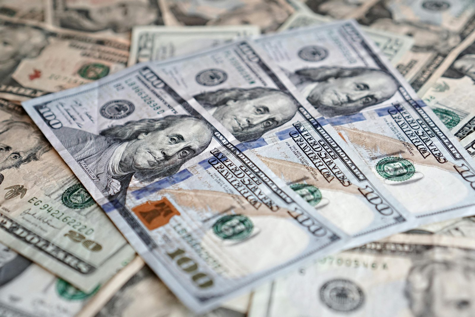 Currency strength concept showing exchange rates and global financial market trends