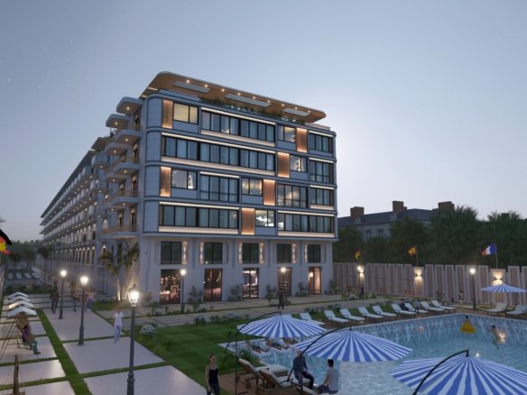 Beach resort property investment in Hurghada at Lavanda