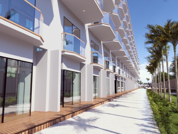 Modern apartment interior at Lavanda Beach Resort Hurghada