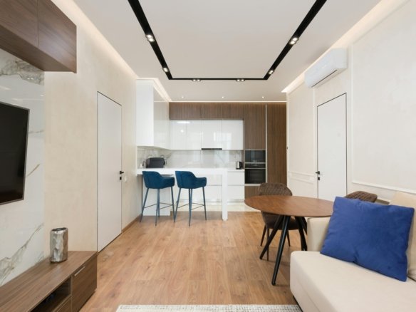 möblierte oder unmöblierte Wohnung in Hurghada mit modernem Interieur und Meerblick