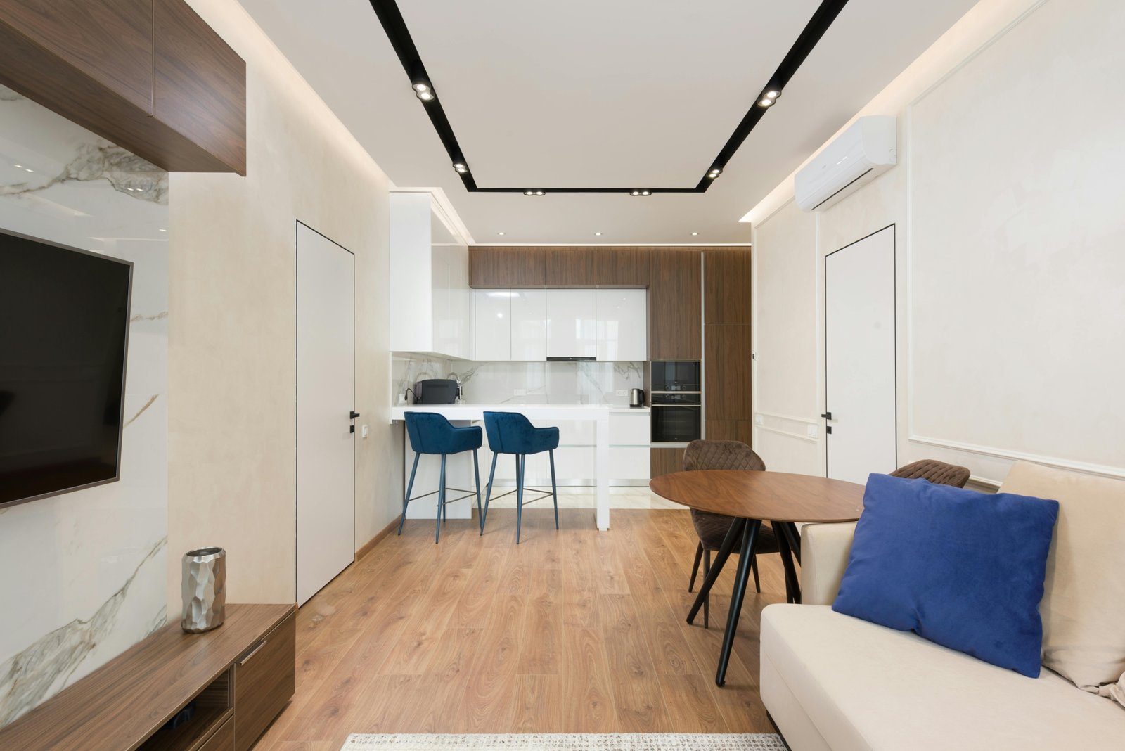 möblierte oder unmöblierte Wohnung in Hurghada mit modernem Interieur und Meerblick