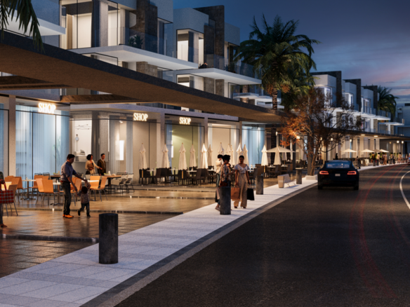 Long Beach Residence Hurghada swimming pool area for residents
