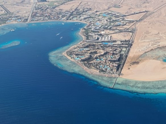 Abu Al Makhareg Bay, the historical name of modern Makadi Bay on Egypt’s Red Sea coast