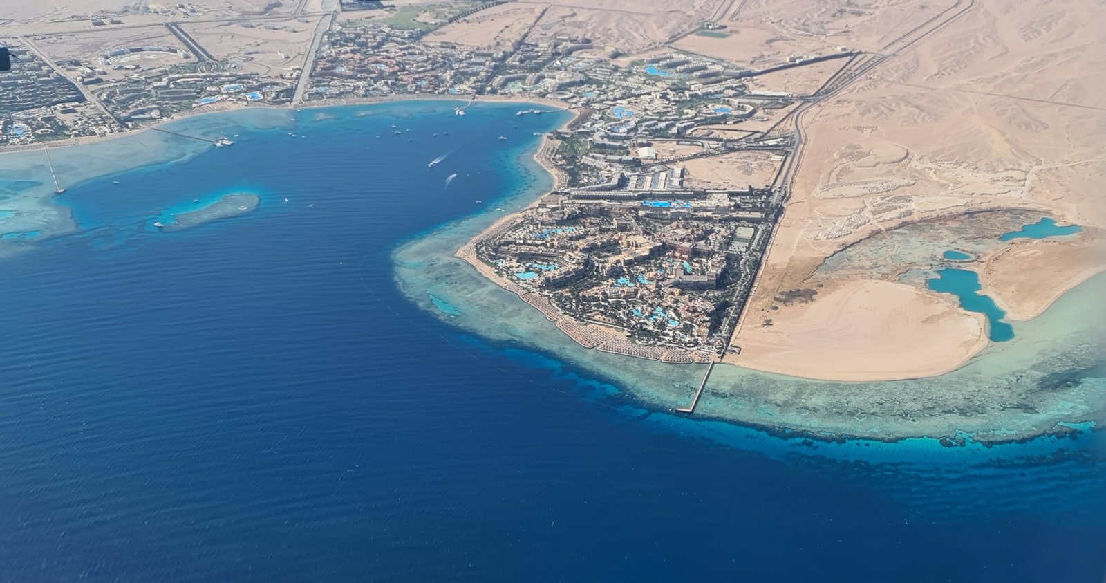 Abu Al Makhareg Bay, the historical name of modern Makadi Bay on Egypt’s Red Sea coast