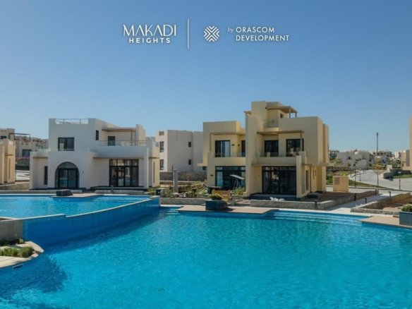 2 Bedroom apartment for sale in Makadi Heights Hurghada Siyal Makadi Heights résidence de luxe à Makadi Bay avec vue sur la mer Rouge et piscines resort