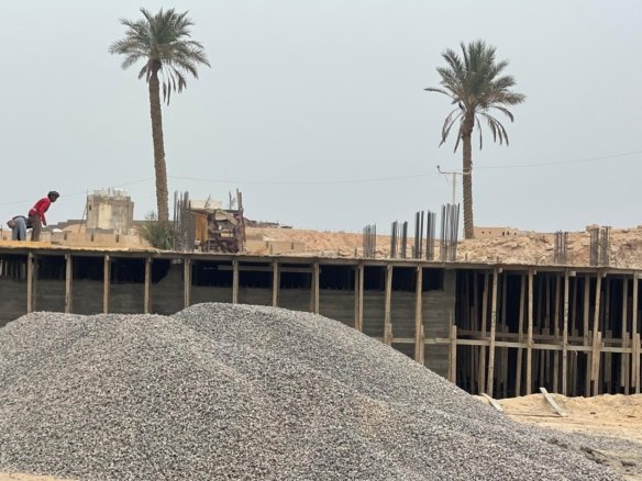 Geographic location map of Blue Crest Residence in El Hadaba Sheraton Hurghada