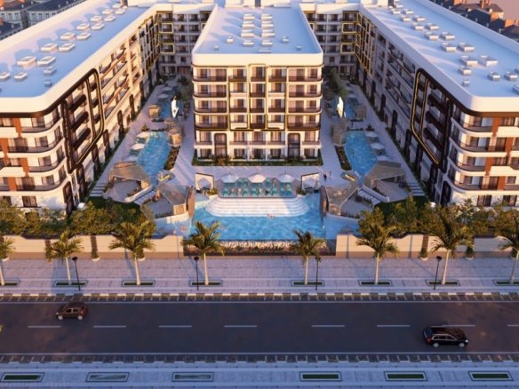 1BR apartment for sale in Blue Crest Hurghada