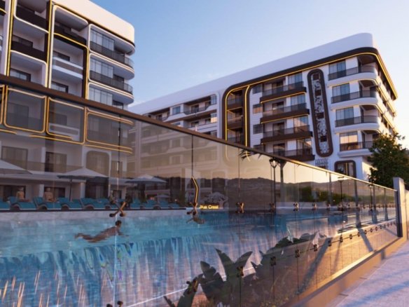 1BR apartment for sale in Blue Crest Hurghada