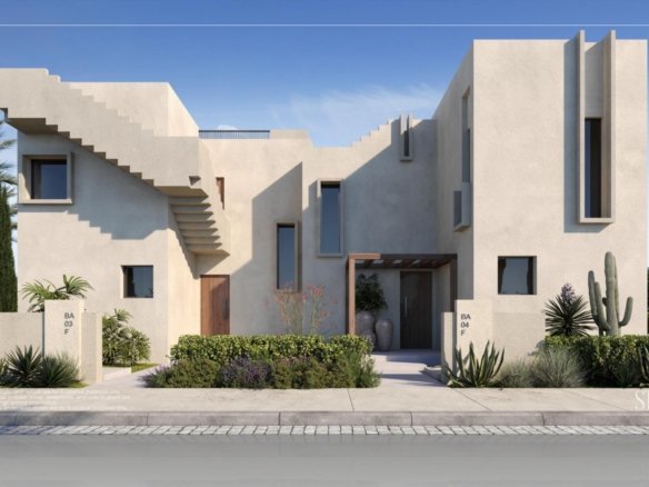 Luxury twin villa overlooking the lagoon with 176 sqm garden in Siyal Makadi Heights Makadi Bay