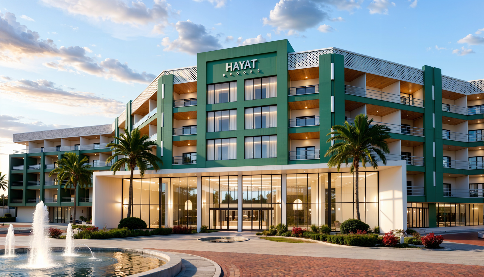 Masterplan overview of Hayat Beach Resort Hurghada beachfront properties for sale in Hurghada