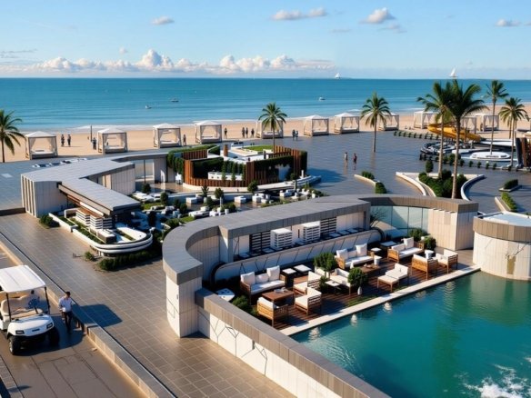 2 Bedroom apartment for sale in Hayat Beach Resort Hurghada Large swimming pools at Hayat Beach Resort Hurghada beachfront properties for sale in Hurghada