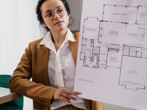 Real estate marketing team planning and managing a property marketing campaign from strategy to sales