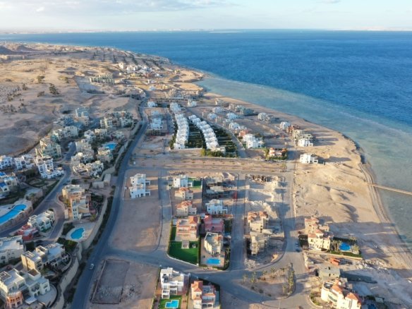 Egypt Real Estate investment with modern residential buildings showcasing luxury apartments and growing property opportunities.