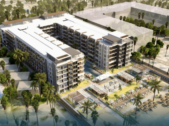 Modern apartment interior at Oro Beach Hurghada