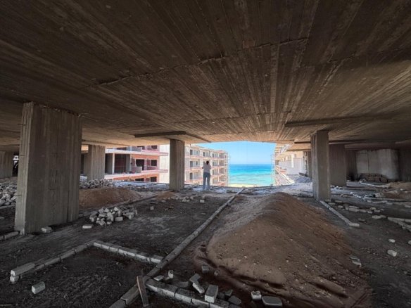 Aerial view of Oro Beach Hurghada property in Al Ahyaa