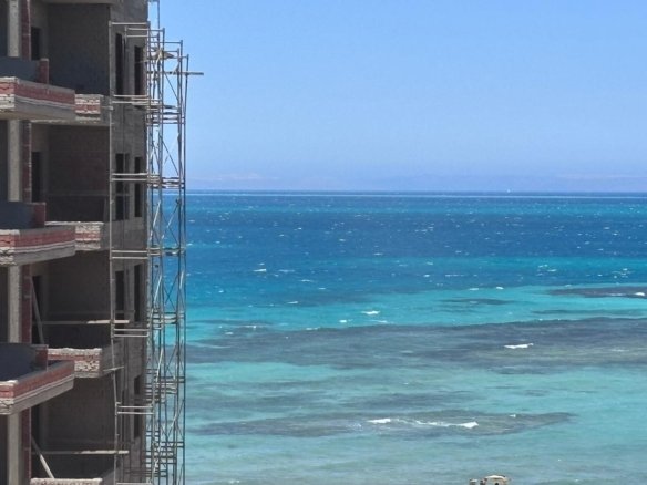 Sea view balcony at Oro Beach Hurghada