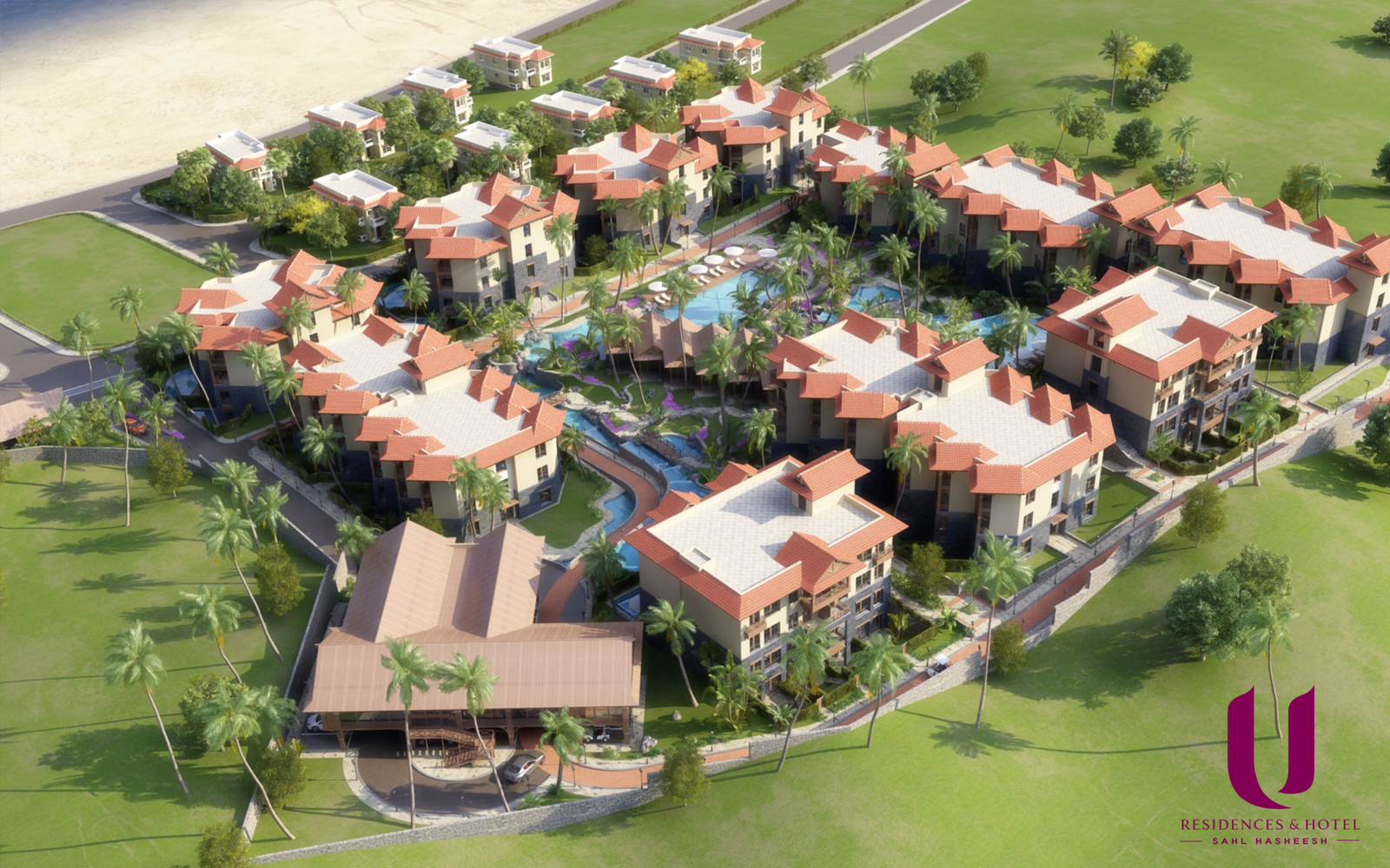 Fully equipped gym and luxury Asian spa facilities at U Residences Sahl Hasheesh