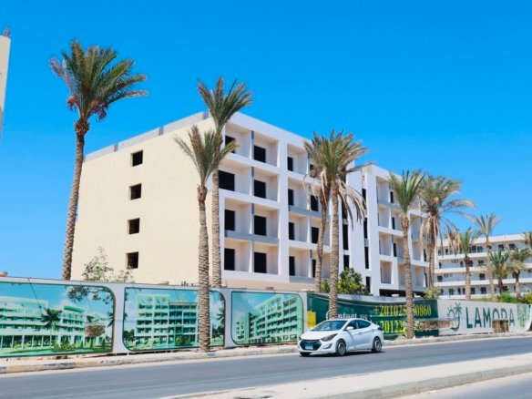 منتجع لا مورا الغردقة La Mora Resort Hurghada – appartements modernes en bord de mer avec piscine et accès plage