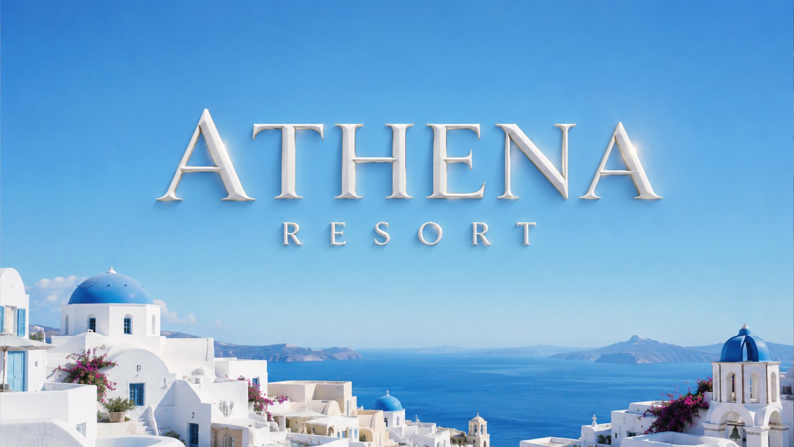 Aerial view of Athena Resort Hurghada Greek inspired architecture and pools