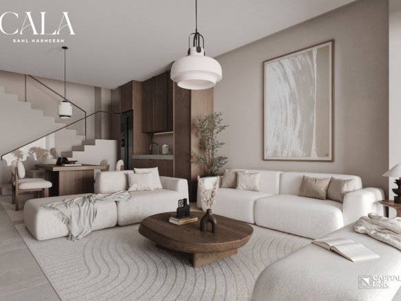 Cala Sahl Hasheesh luxury residential resort with modern properties and beautiful Red Sea views